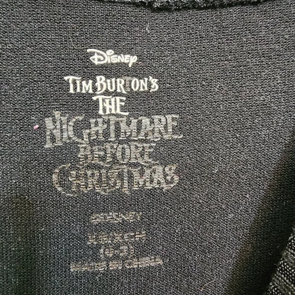 Disney Nightmare before Christmas Jack Skellington, stars, bats, pumpkins pjs XS - Picture 3 of 7
